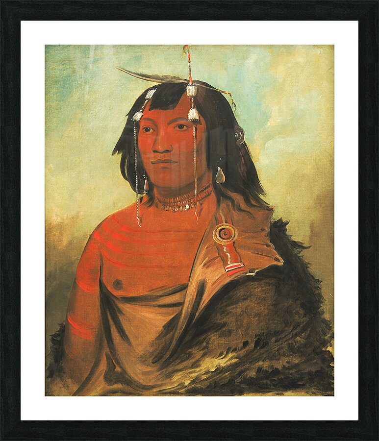 Bi-Éets-Ee-Cure Very Sweet Man 1832 Picture Frame print