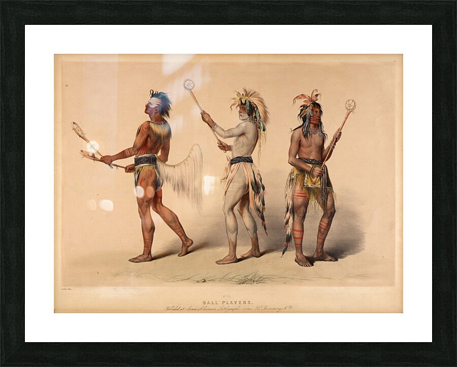 Ball Players Impression et Cadre photo