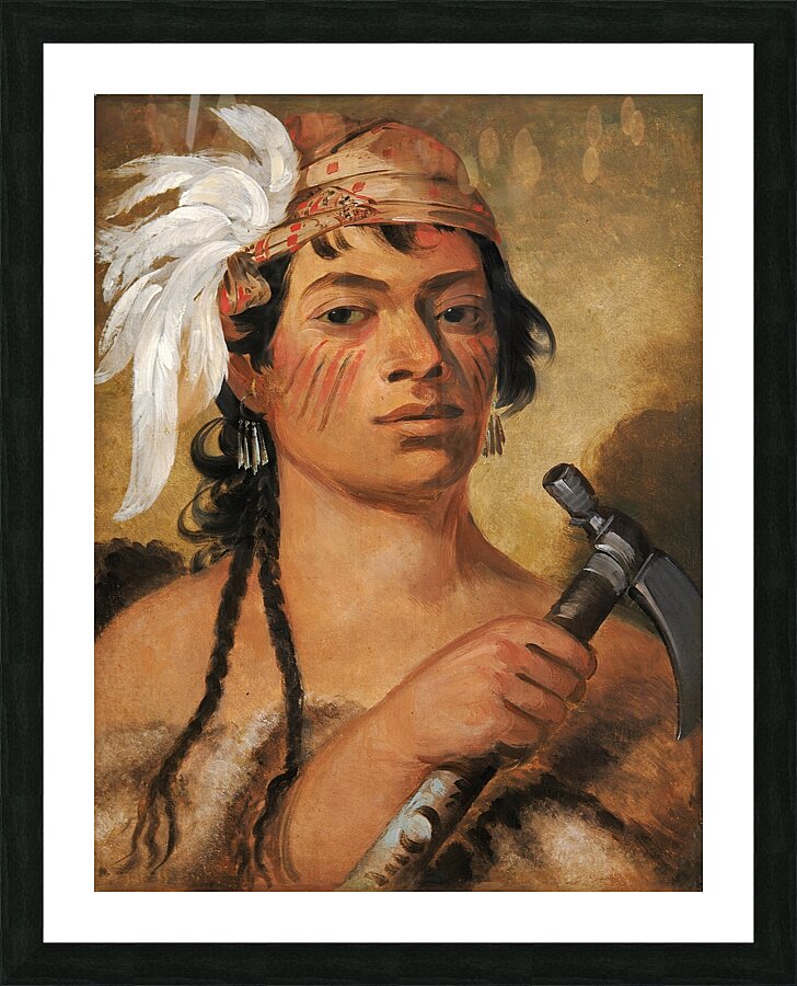 Good Hunter a Warrior 1831 Picture Frame print