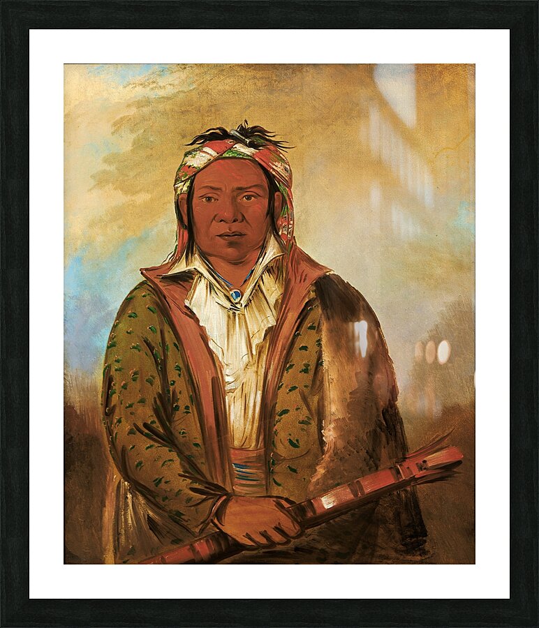 Shee-Náh-Wee 1830 Picture Frame print