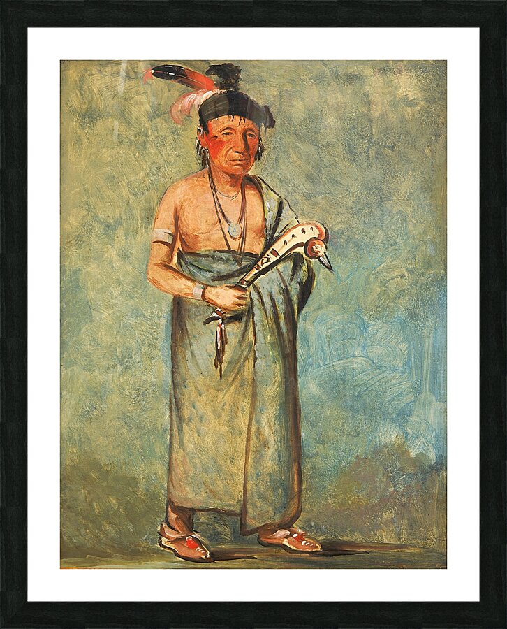 Span-E-O-Née-Kaw The Spaniard 1828 Picture Frame print