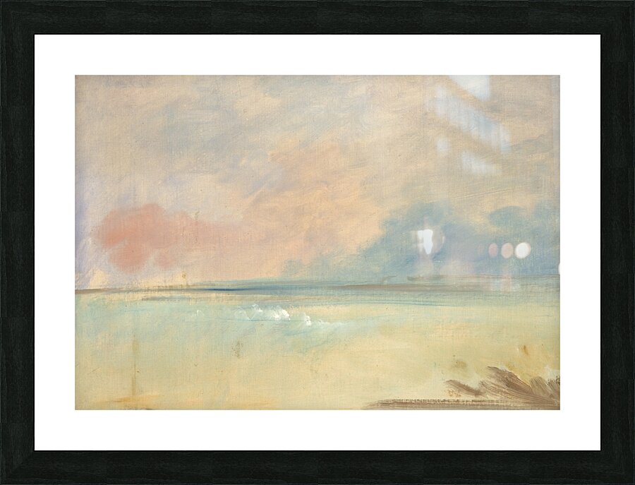 Landscape Background 6 1846-1848 Picture Frame print