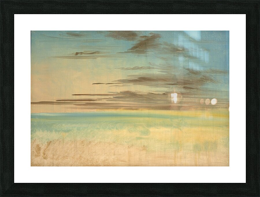 Landscape Background 5 1846-1848 Picture Frame print