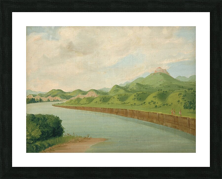 The Tower 1100 Miles Above St. Louis 1832 Picture Frame print