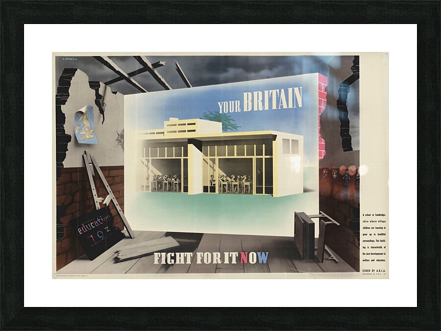 Your Britain – Fight For it Now Picture Frame print