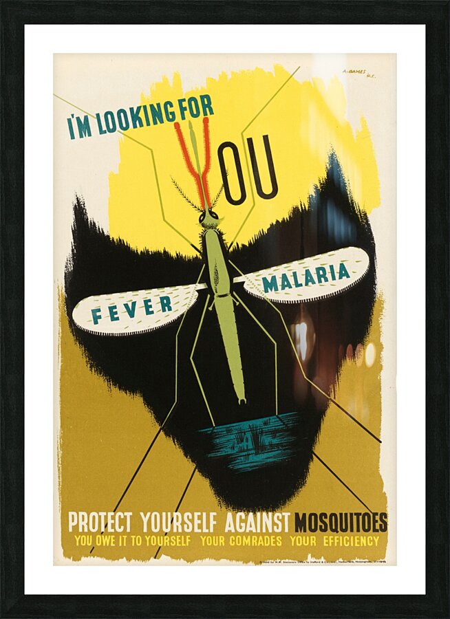 I’m Looking for You – Fever – Malaria Picture Frame print