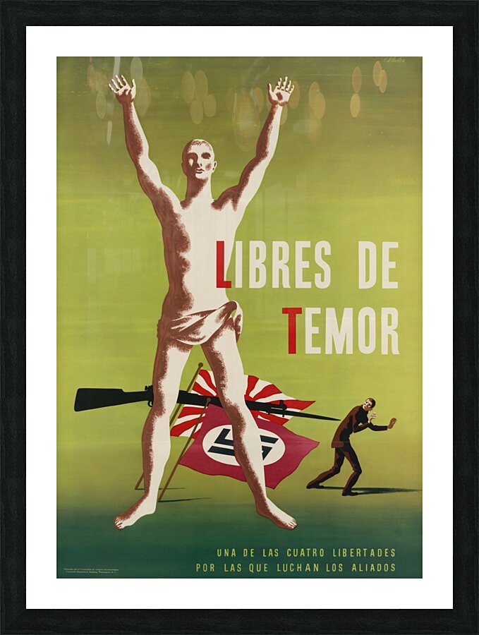 Libres de Temor Picture Frame print