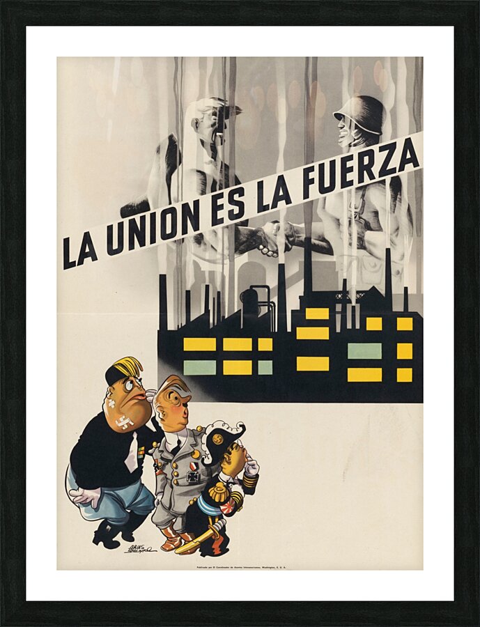 La Unión es la Fuerza Picture Frame print