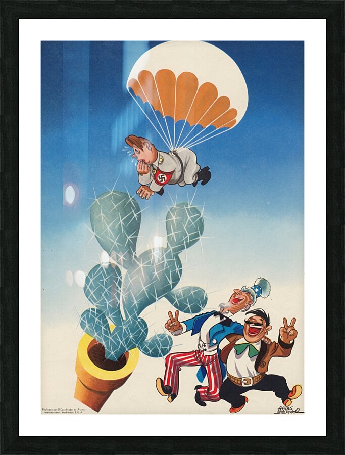 Portuguese War Poster Picture Frame print