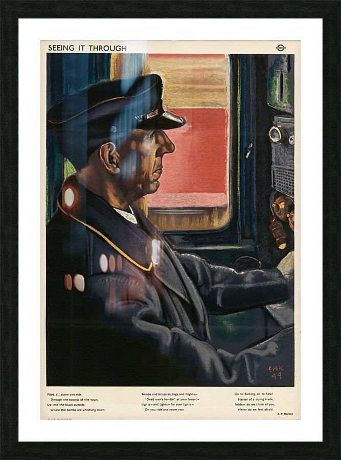 Seeing it Through Picture Frame print