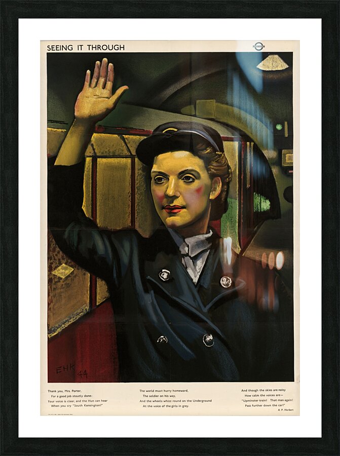 Seeing it Through Picture Frame print