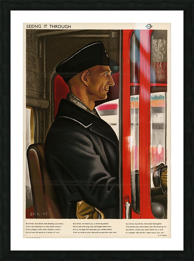 Seeing it Through Picture Frame print