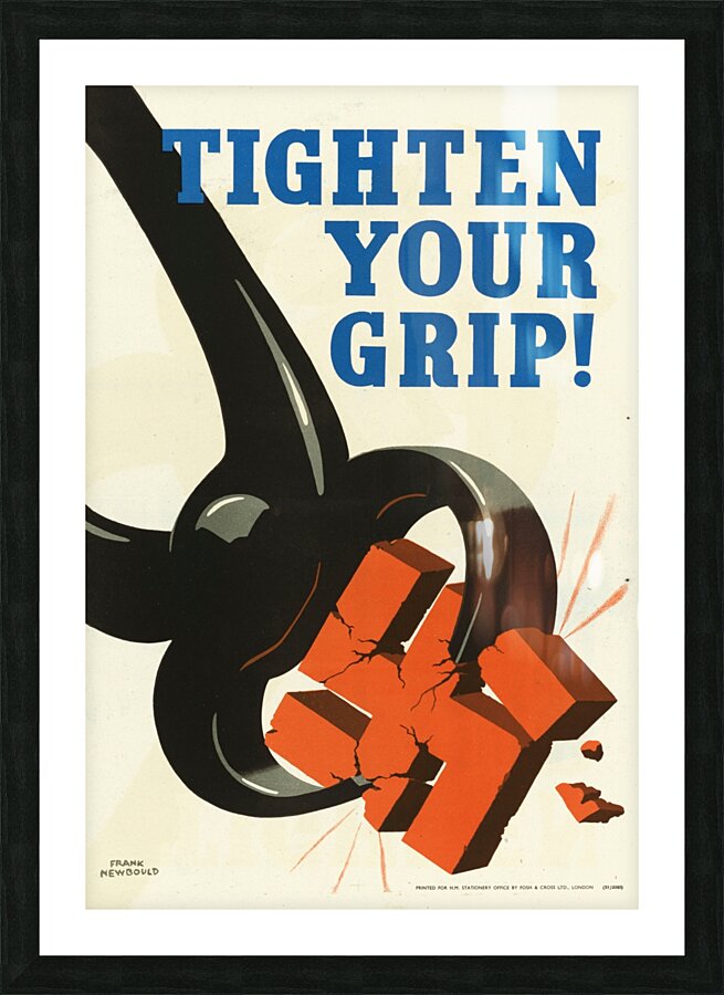 Tighten Your Grip! Picture Frame print