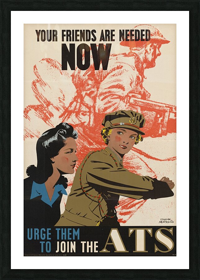 Your Friends are Needed Now Picture Frame print