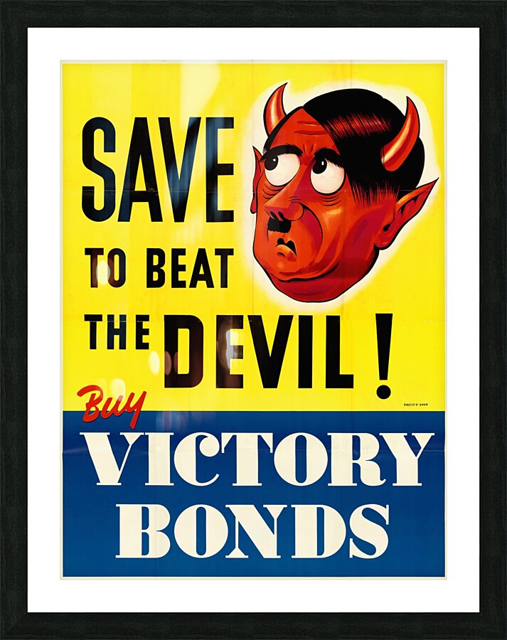 Save to Beat the Devil! Picture Frame print