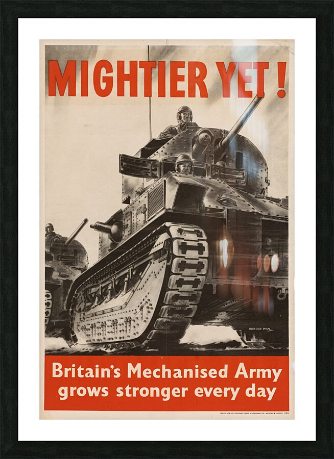 Mightier Yet! Picture Frame print