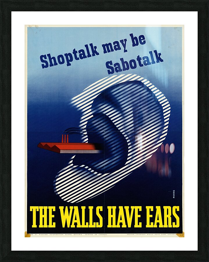 Morris Canadian 20th Century Picture Frame print