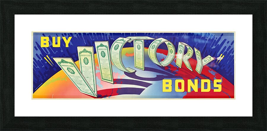 Buy Victory Bonds Picture Frame print