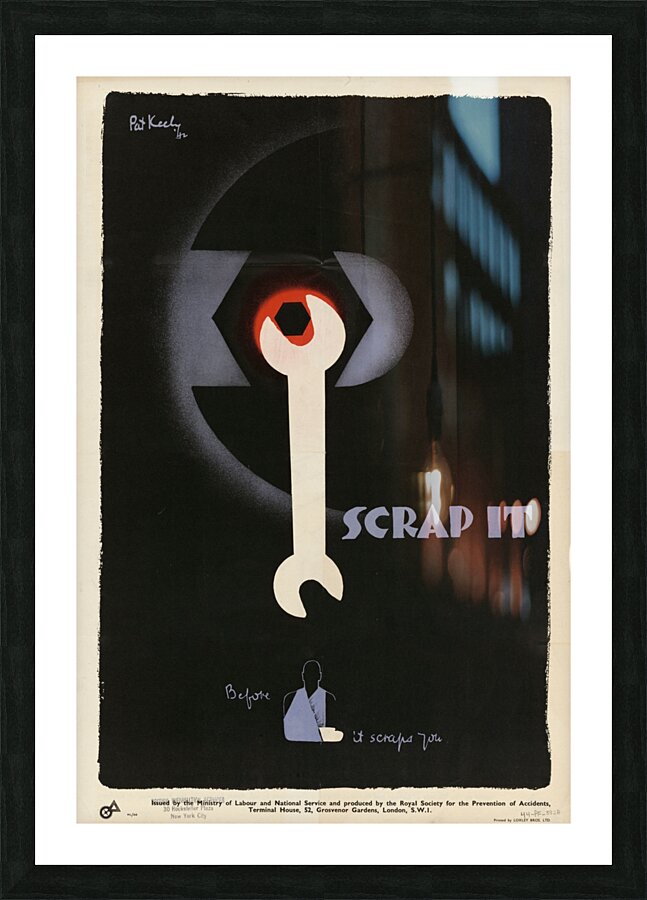 Scrap It Picture Frame print