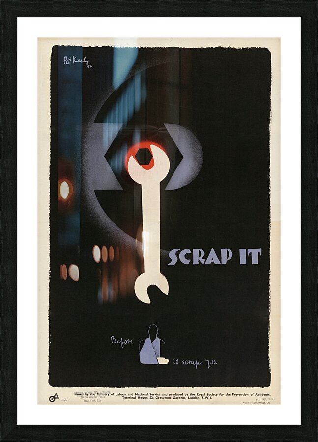 Scrap It Picture Frame print