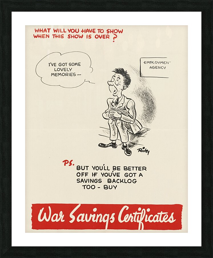 What Will You Have to Show When This Show is Over Picture Frame print