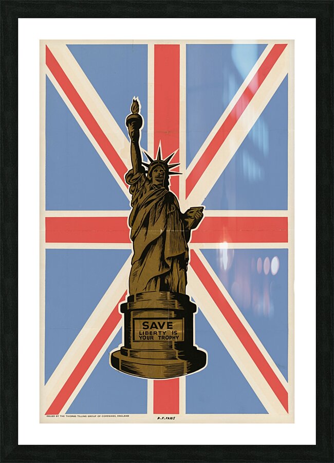 Save – Liberty is Your Trophy Picture Frame print
