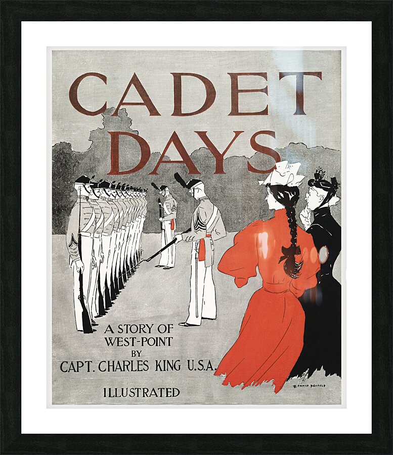 Cadet Days 1894  by Edward Penfield Picture Frame print