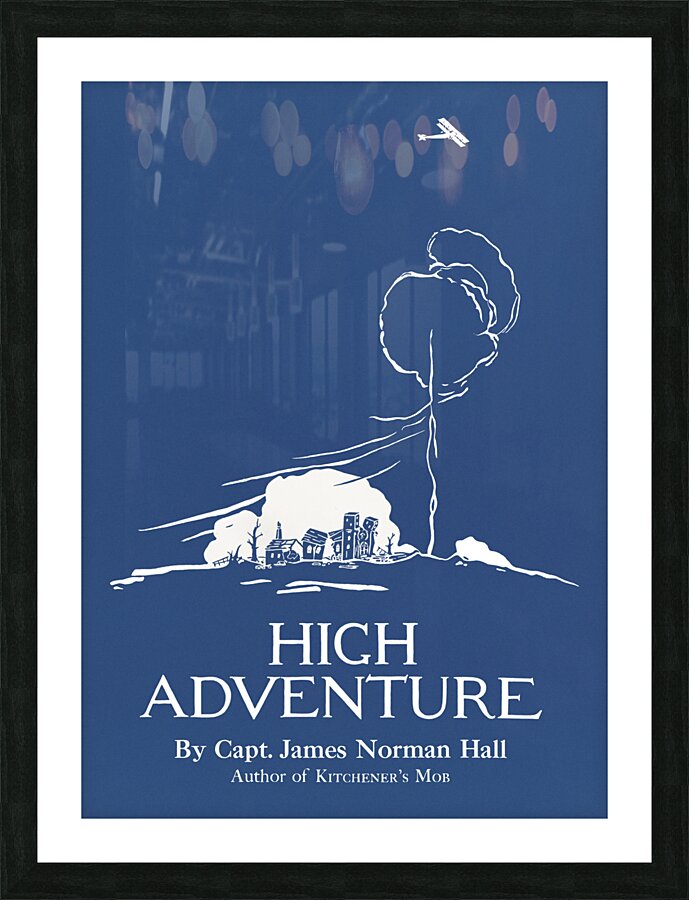 High Adventure 1907 by Edward Penfield Picture Frame print