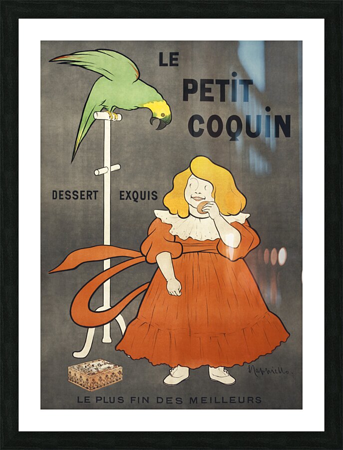 Le petit coquin dessert exquis 1900 by Leonetto Cappiello Picture Frame print