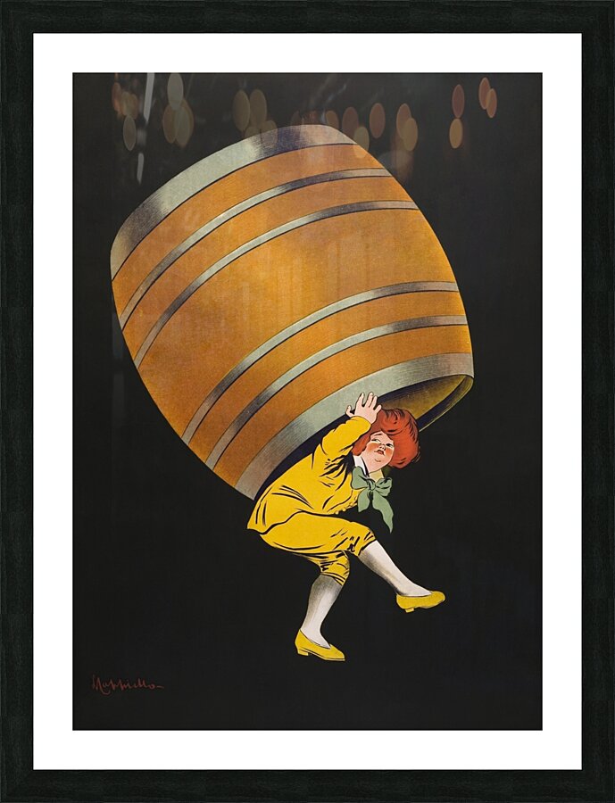Cognac Pellisson 1907 by Leonetto Cappiello Picture Frame print