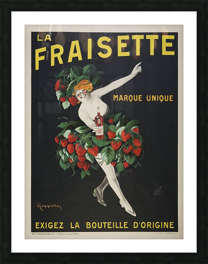 The Fraisette 1909 by Leonetto Cappiello  Picture Frame print