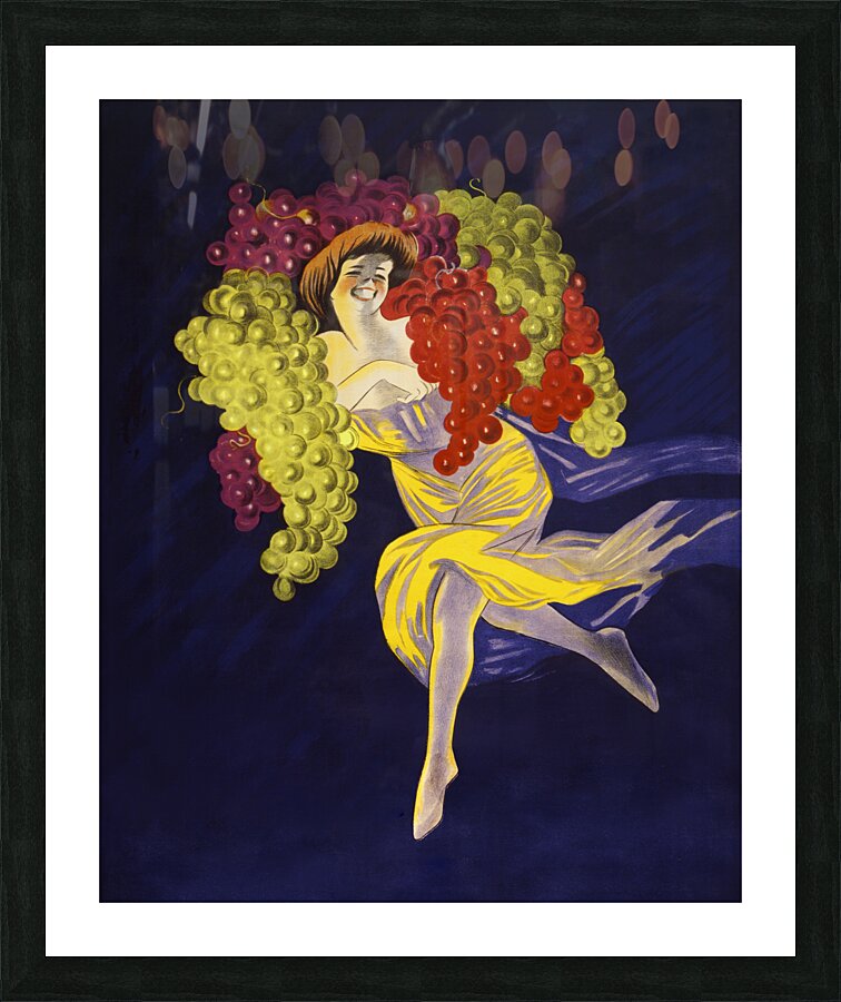 Cognac Gautier Fr&egraveres France 1907 by Leonetto Cappiello Picture Frame print
