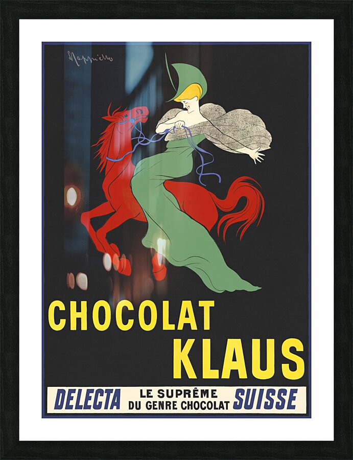 Chocolat Klaus 1903 by Leonetto Cappiello  Picture Frame print