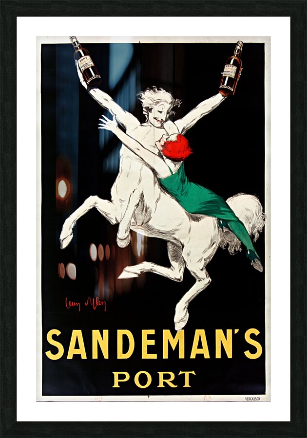 Sandeman’s Port 1930 by Jean dYlen Poster Picture Frame print