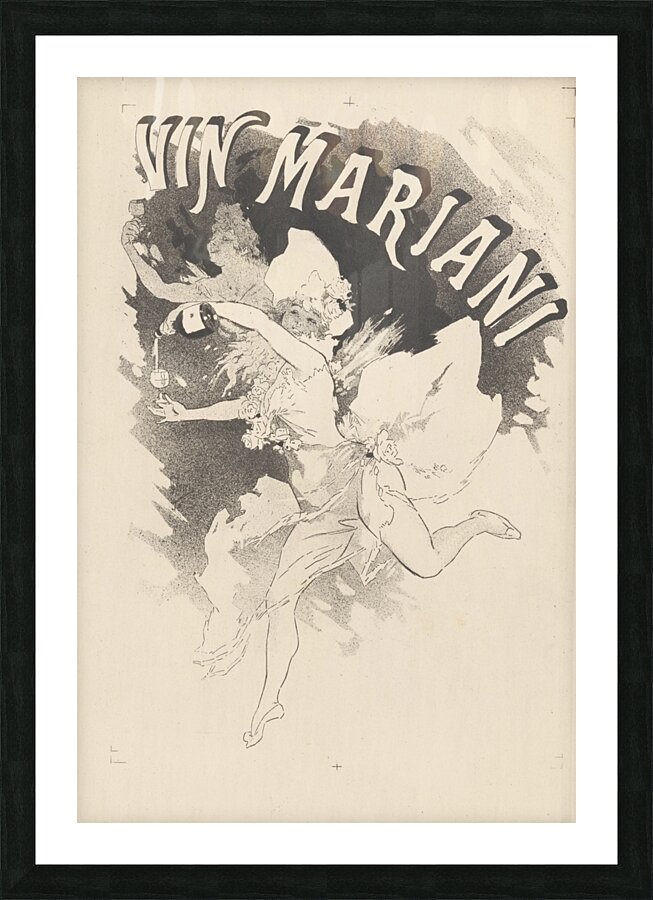 Vin Mariani Poster by Jules Chéret Picture Frame print