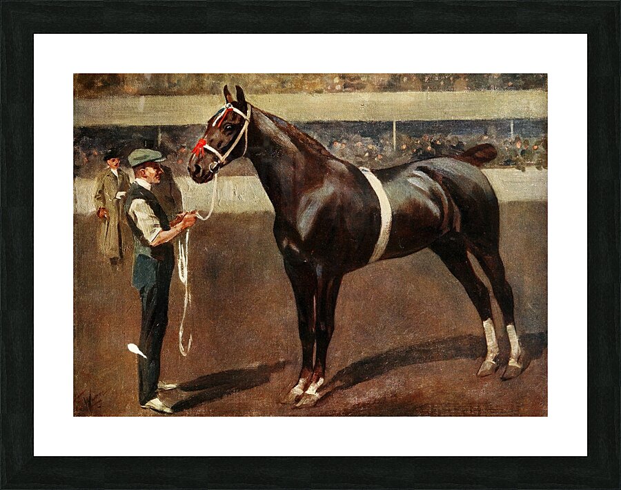 Mr. Butler’s Hackney Stallion Kirkburn Toreador Frederic Whiting English 1874–1962 Picture Frame print