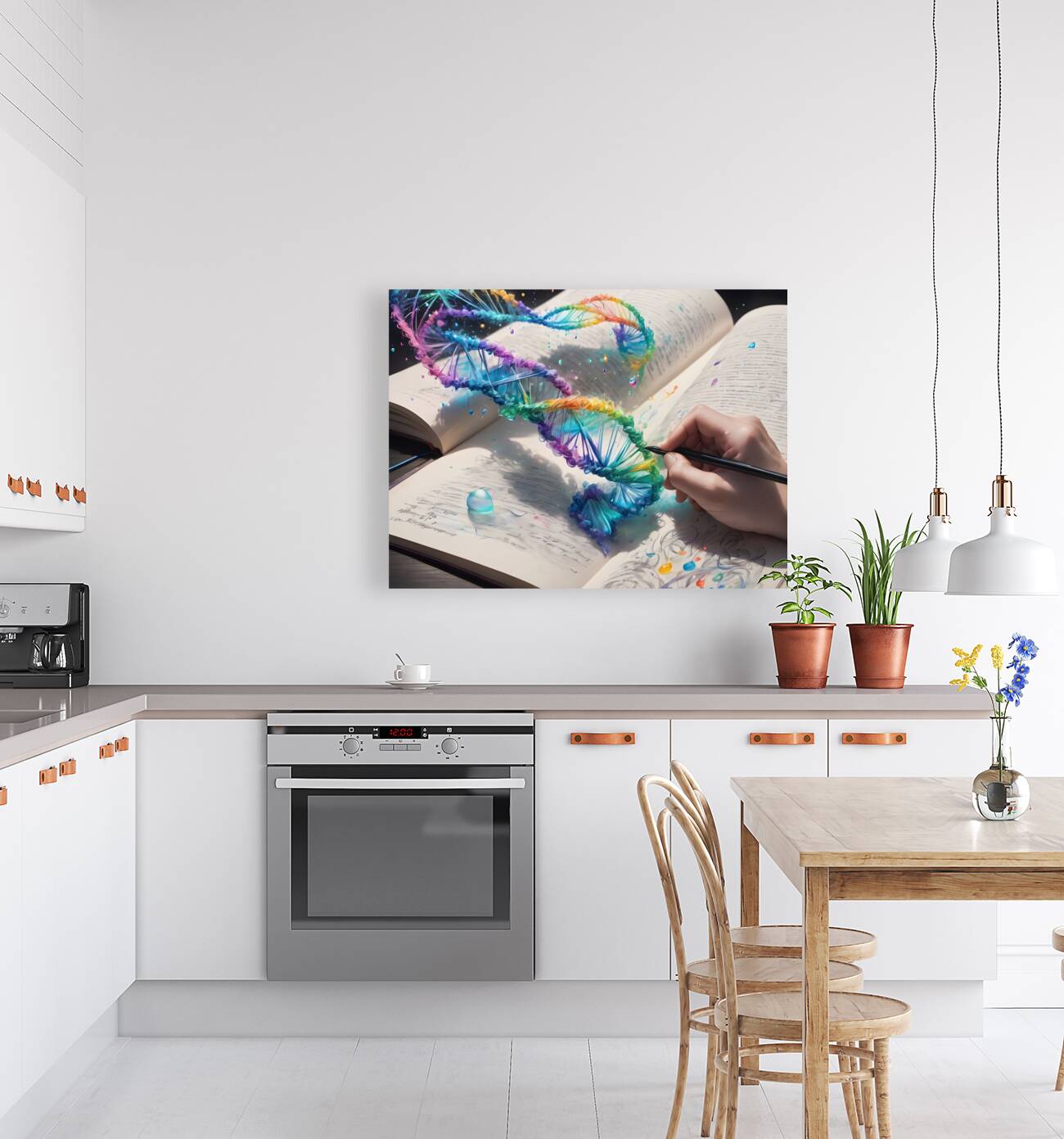 Rainbow DNA By ISHISH Reproduction