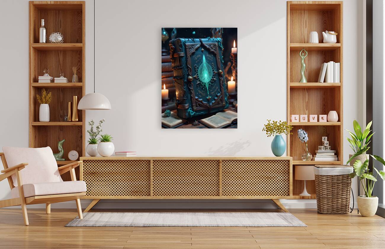 Wizards Spell Book By ISHISH Reproduction