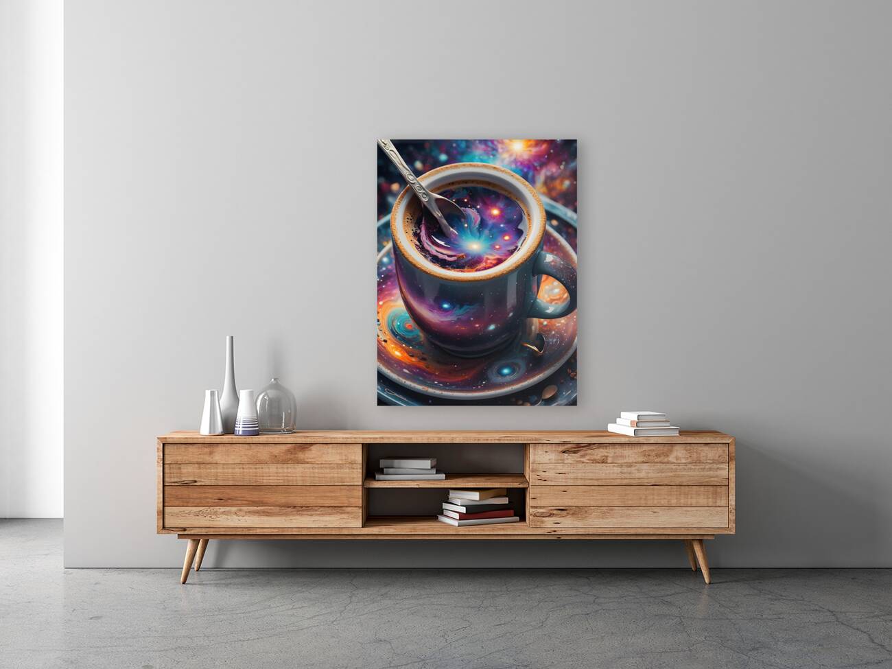 Galaxy Coffee By ISHISH Reproduction