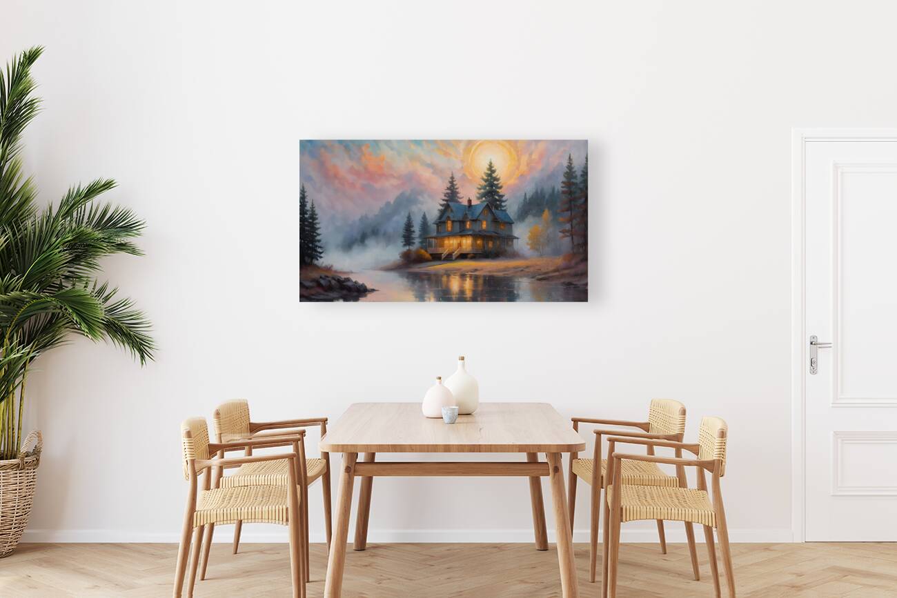 Whispering Clouds By ISHISH Reproduction