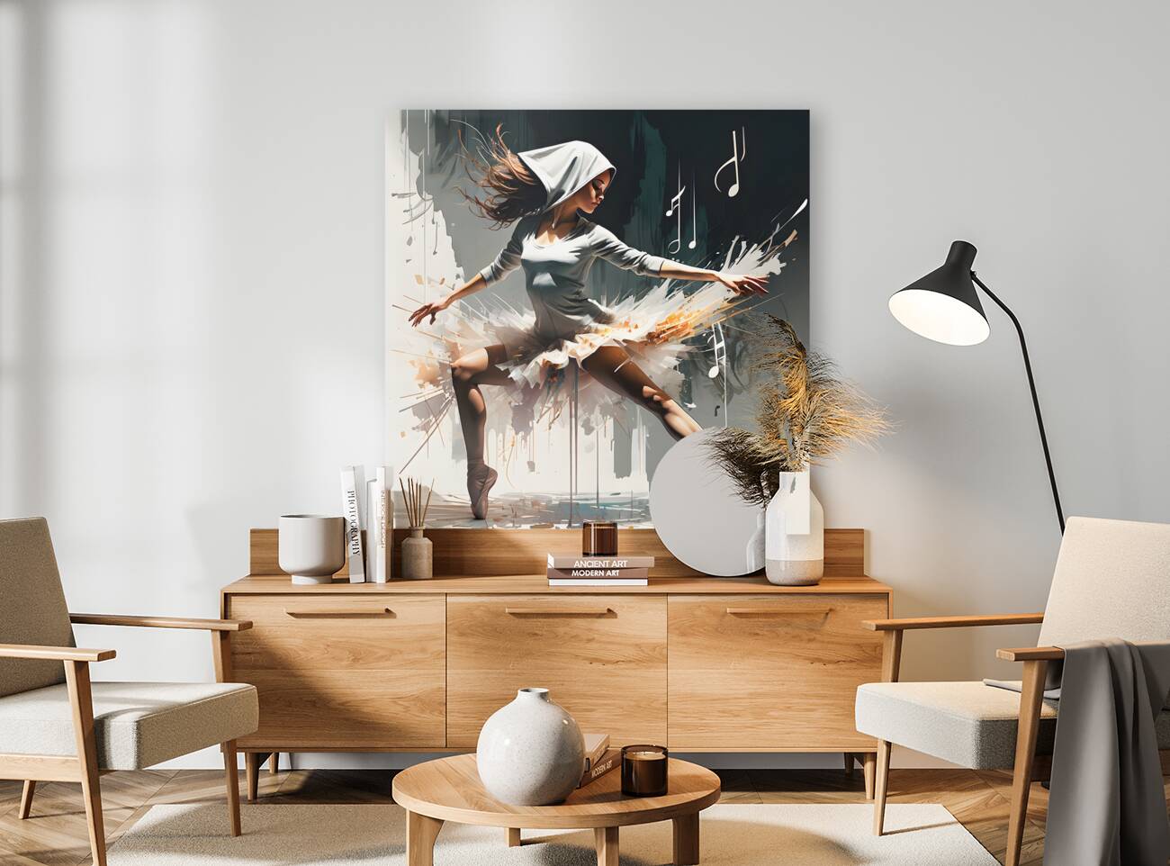 Hooded Ballerina By ISHISH Reproduction