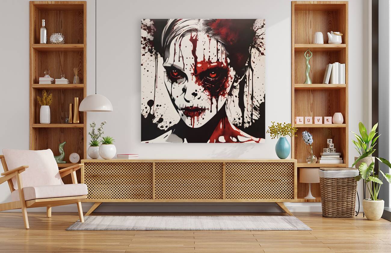 Blood Soaked Zombie By ISHISH Reproduction