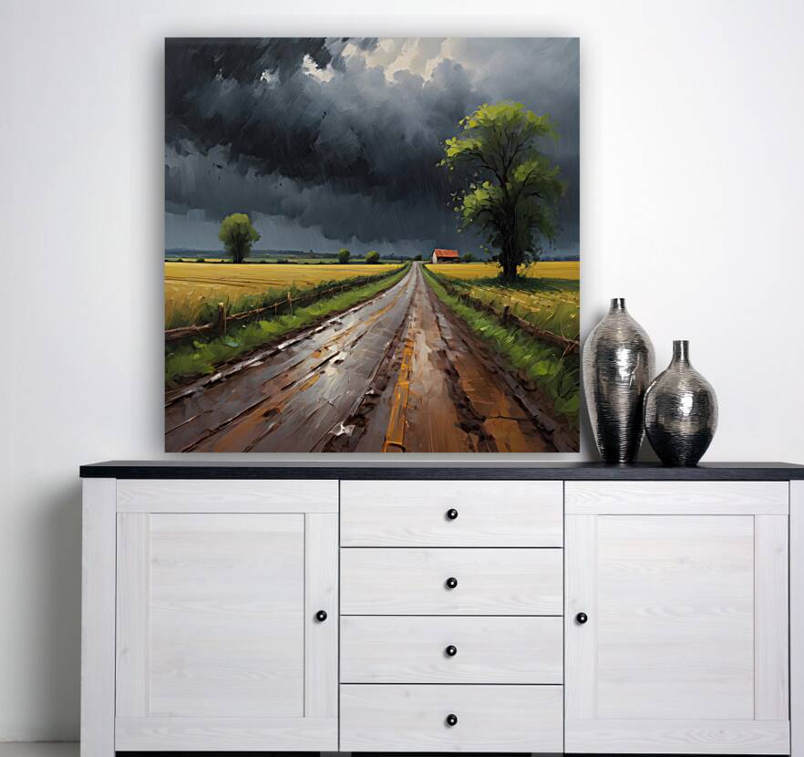 Down The Dirt Road By ISHISH Reproduction