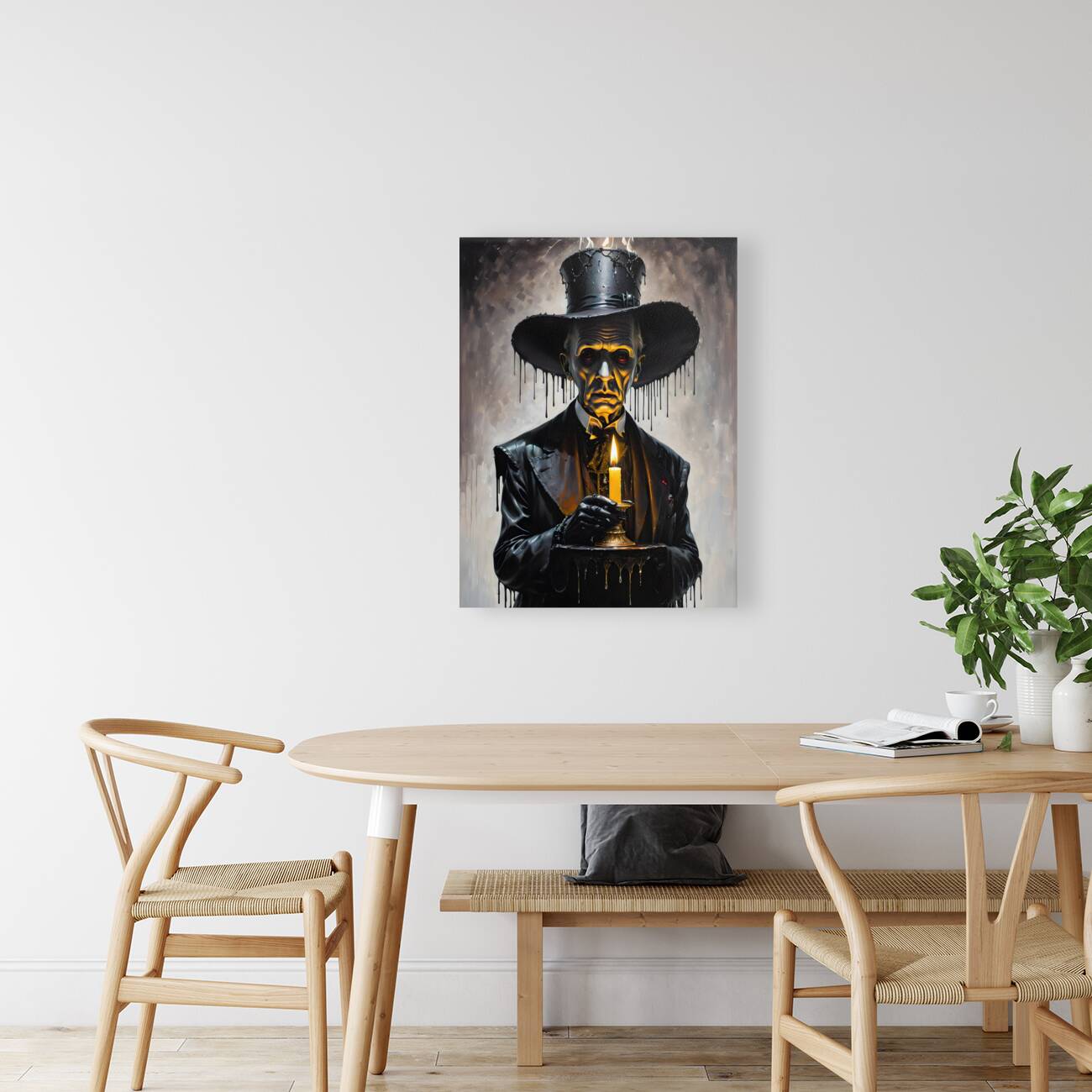 A Drip-ling Candle Ghost By ISHISH Reproduction