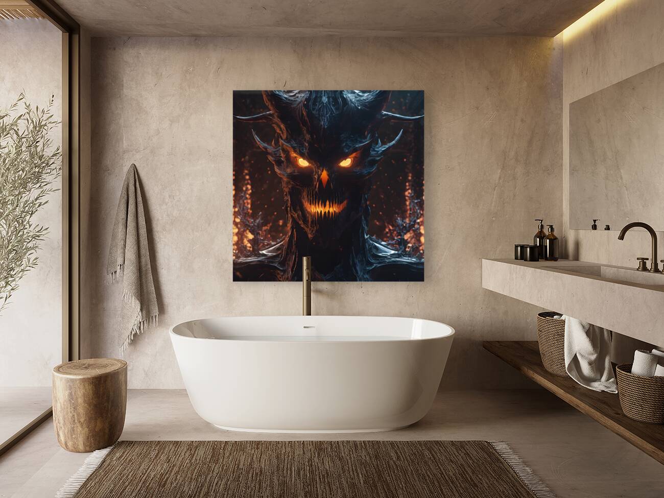 Grim Fusion Devil By ISHISH Reproduction