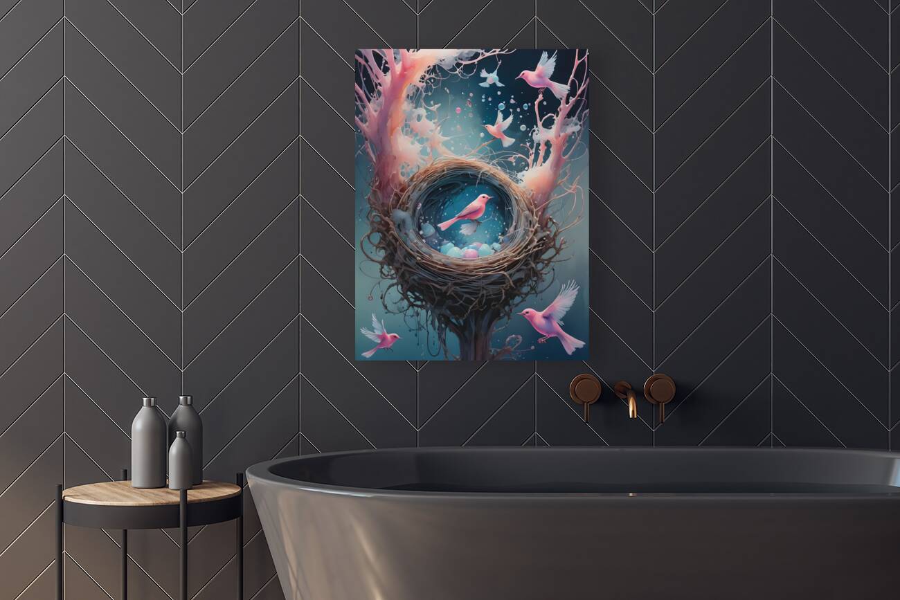 Gossamer Nest By ISHISH Reproduction