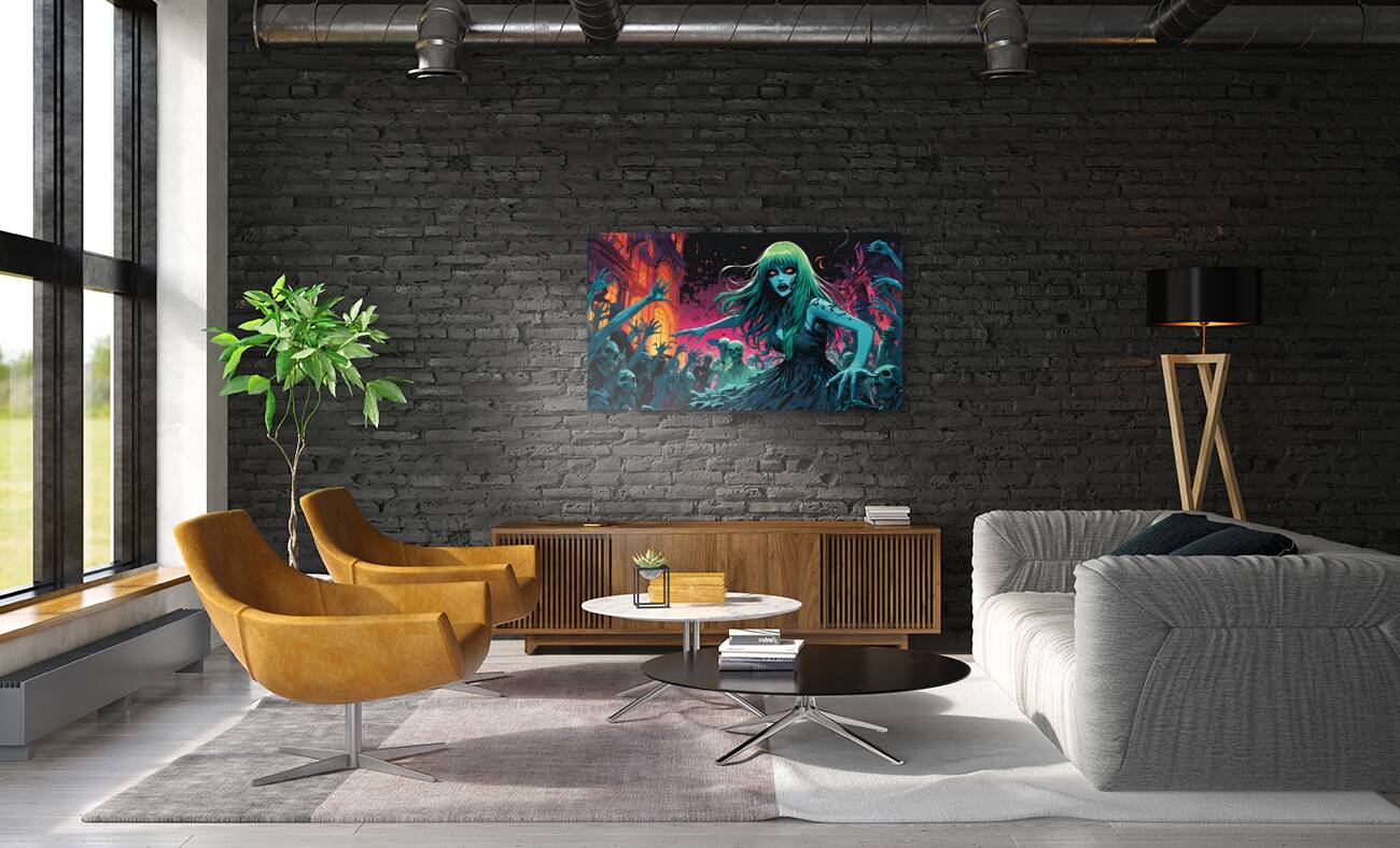 Living Dead Fresh Out Of The Grotto By ISHISH Reproduction