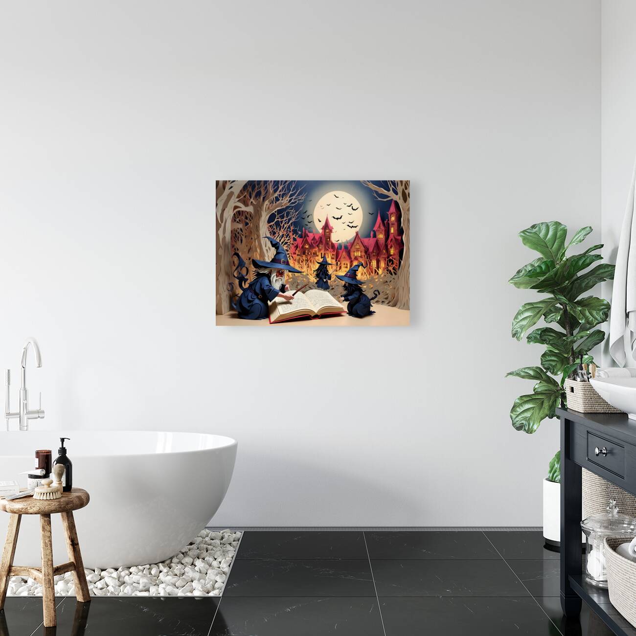 Witches Spell  Book By ISHISH Reproduction