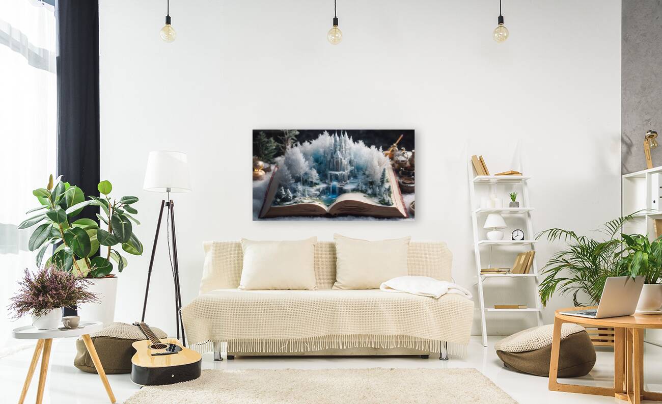 Magical Ice  City By ISHISH Reproduction