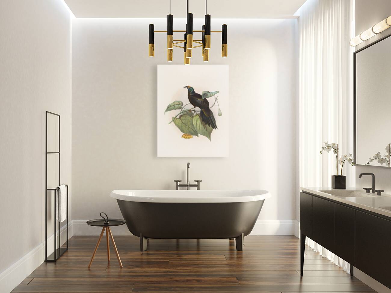 Paradigalla carunculata 1873 Reproduction